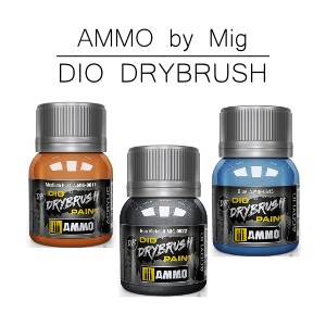 Dio Dry Brush Paints